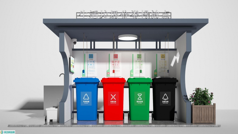 安徽马鞍山当涂县720万采购350座垃圾分类亭,金鸠建筑中标!